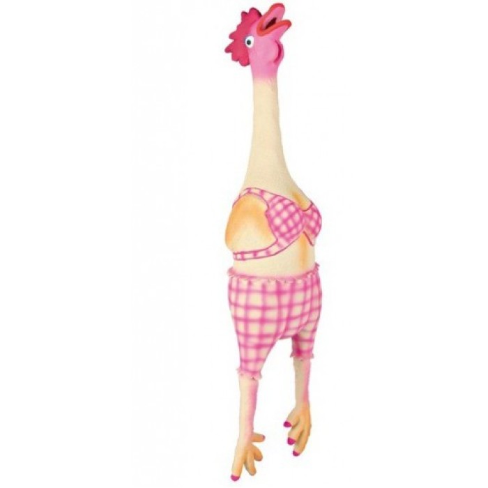 Игрушка для собак TRIXIE - Курица в пижаме, 48 см